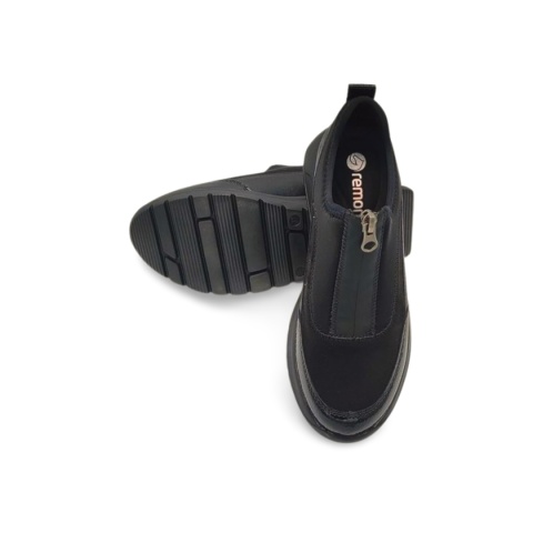 Półbuty Remonte D2V01-04 czarne