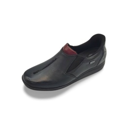 Półbuty Rieker 47253-00 TEX czarne wsuwane