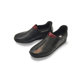 Półbuty Rieker 47253-00 TEX czarne wsuwane