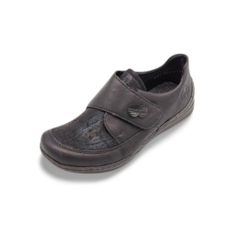 Półbuty Rieker 48954-00 czarne