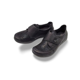 Półbuty Rieker 48954-00 czarne