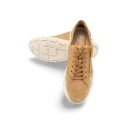 Półbuty Rieker N-1316-90 beżowe/złote,skóra ekologiczna