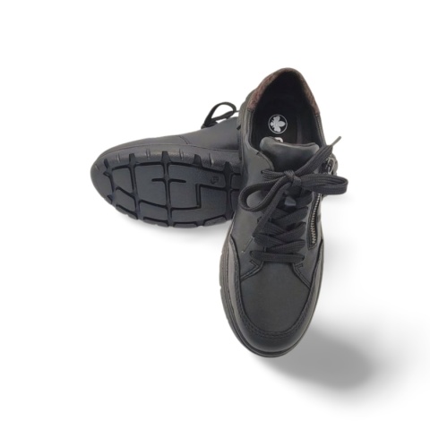 Półbuty Rieker N1301-01 TEX czarne