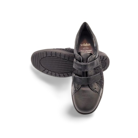 Półbuty Solidus 29098-01295 Kate czarne