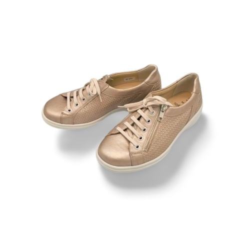 Półbuty Solidus 41045-40600 Maike beżowe/złote