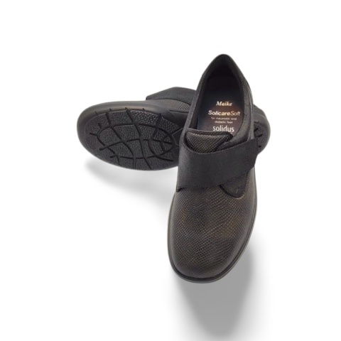 Półbuty Solidus 41515-90202 Maike grafit rzep