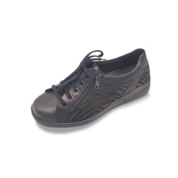 Półbuty Solidus 49000-00999 Maren czarne