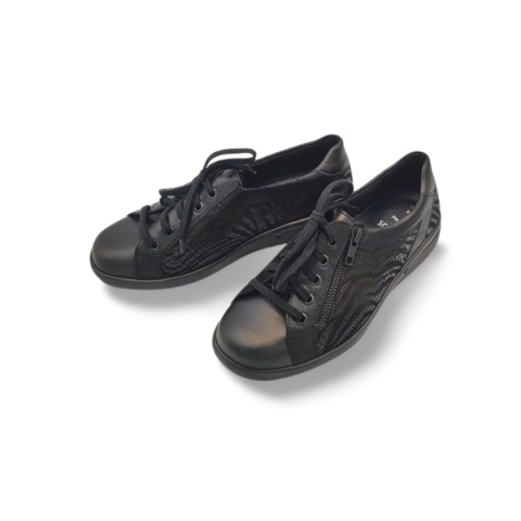 Półbuty Solidus 49000-00999 Maren czarne