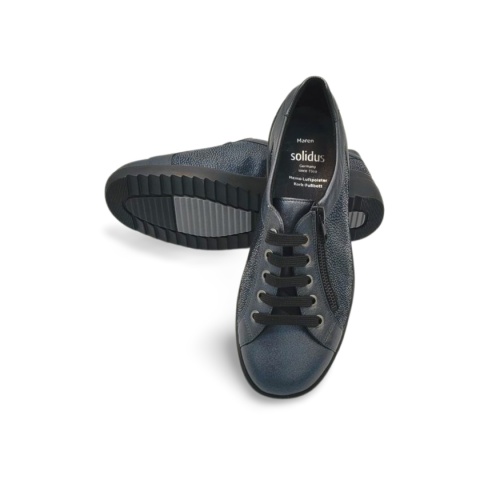 Półbuty Solidus 49000-20988 Maren szare