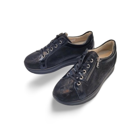 Półbuty Waldlaufer 807001 302 001 M-Sarah czarne