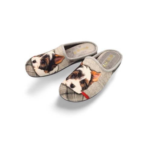 SANITAL FLEX 27637X kapcie szare piesek