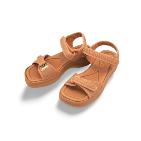 Sandały AZALEIA 18451 AG360 THERAPY PAP AD brązowe,tekstylne