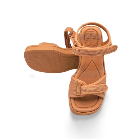 Sandały AZALEIA 18451 AG360 THERAPY PAP AD brązowe,tekstylne