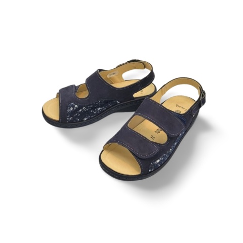 Sandały Dr Brinkmann 710135-05 granatowe