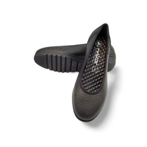Baleriny RIEKER L5360-00 czarna