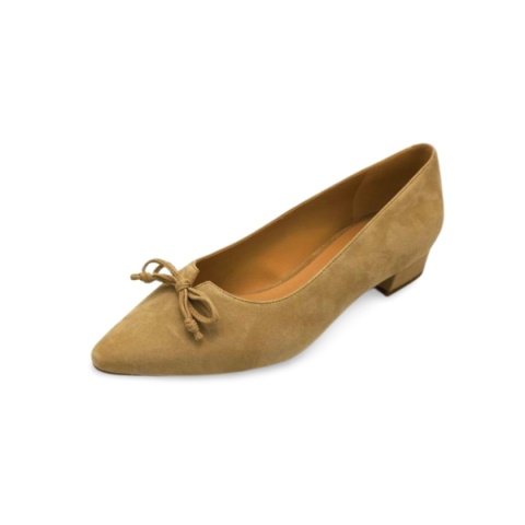 Baleriny Peter Kaiser 9-72241-44-343 taupe suede