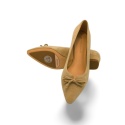 Baleriny Peter Kaiser 9-72241-44-343 taupe suede