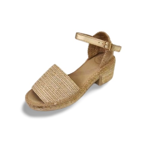 Espadryle Toni Pons DINA 64051000 złote
