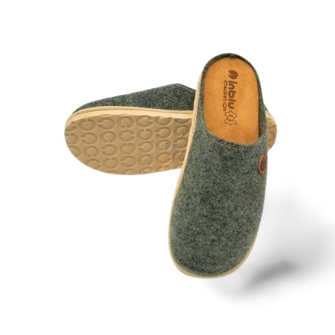 Kapcie INBLU CS000047 068 miętowe