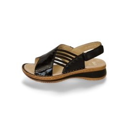 Sandały Ara 12-29012-01 Hawaii czarne lakier