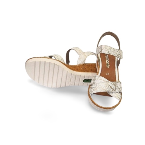 Sandały Remonte R6252-81 offwhite
