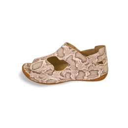 Sandały Waldlaufer 342024 159 060 Heliett snake beige