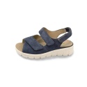Sandały Waldlaufer 658005 195 206 K-Adea jeans rzepy