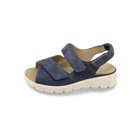 Sandały Waldlaufer 658005 195 206 K-Adea jeans rzepy
