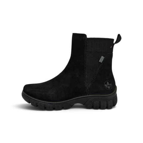 Botki Rieker TEX Z7269-00 czarne suw.